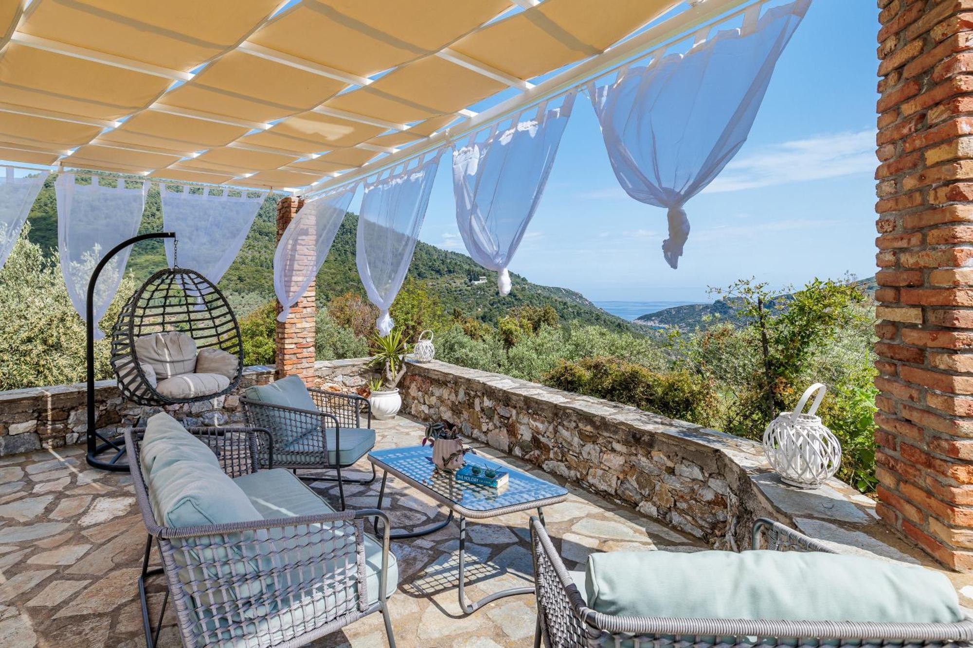 Villa Fotini Kalivi In Raches Panormos  Exterior foto