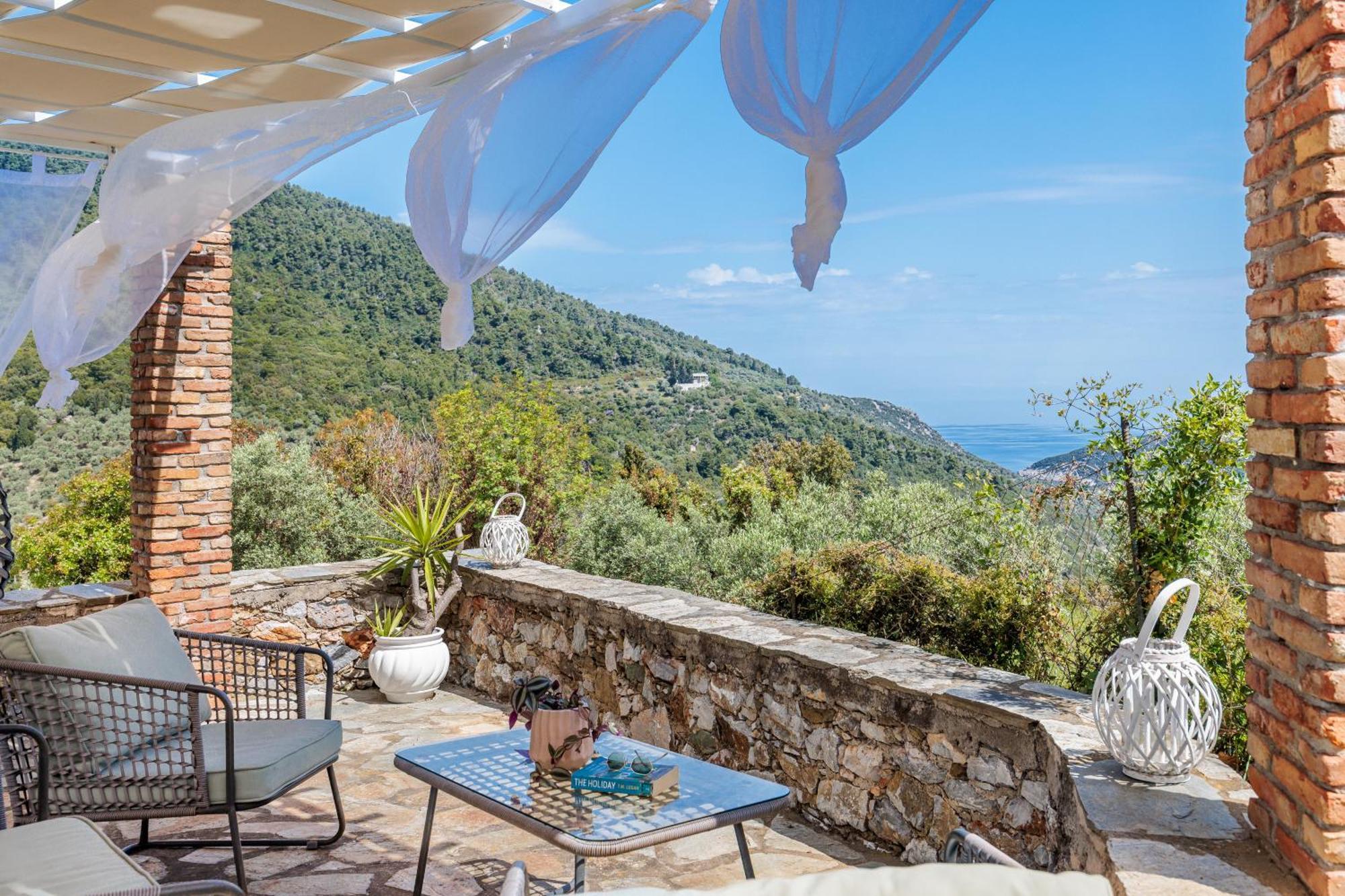 Villa Fotini Kalivi In Raches Panormos  Exterior foto
