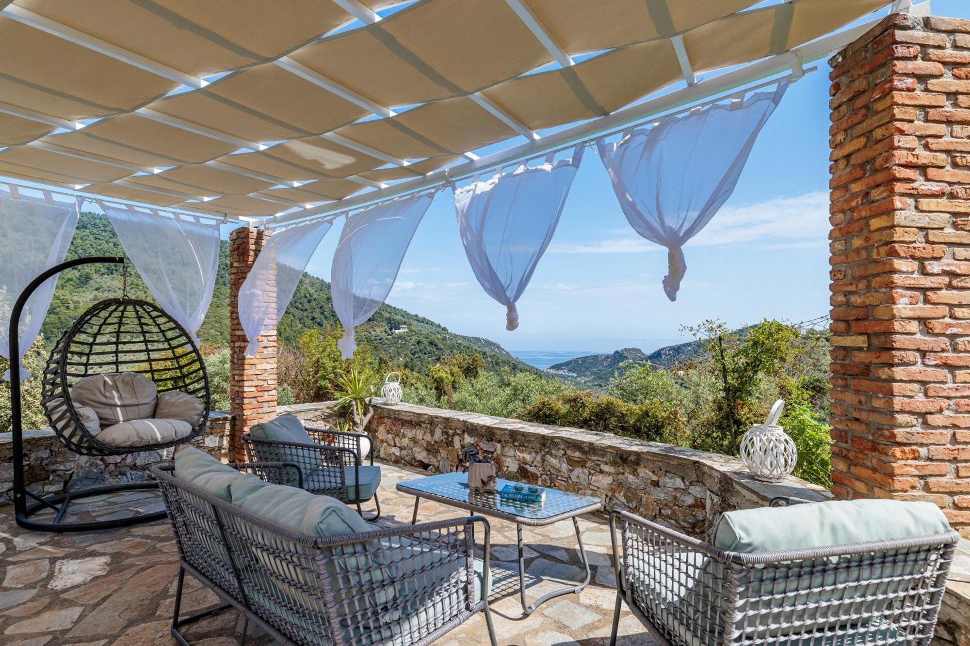 Villa Fotini Kalivi In Raches Panormos  Exterior foto